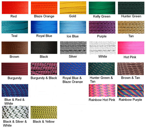 01 - Poly Single Color Long Lines 1/4"