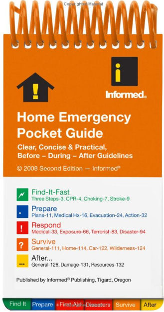 Home Emergency Pocket Guide