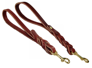 09 - Latigo Leather Walking/Traffic Lead